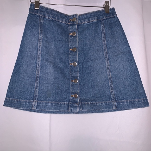 H&M mini denim skirt - Picture 1 of 4